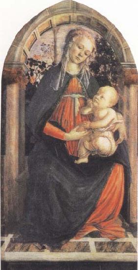 Sandro Botticelli Madonna and Child or Madonna of the Rose Garden